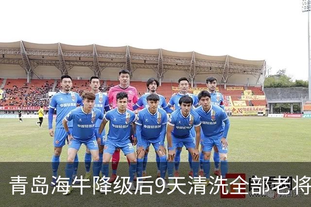 青岛海牛降级后9天清洗全部老将，是薪资帽所迫还是早有预案？